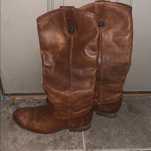 Frye leather calf boots - Picture 1 of 3
